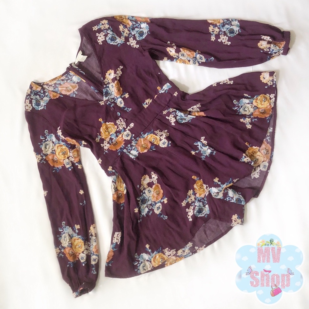 Forever 21  floral short romper